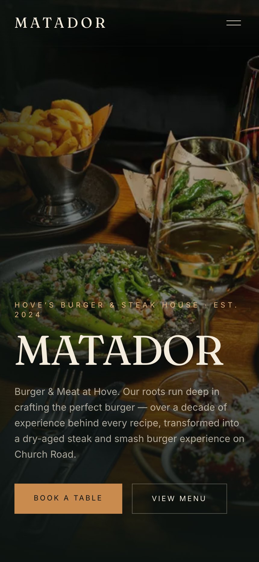 Matador on mobile